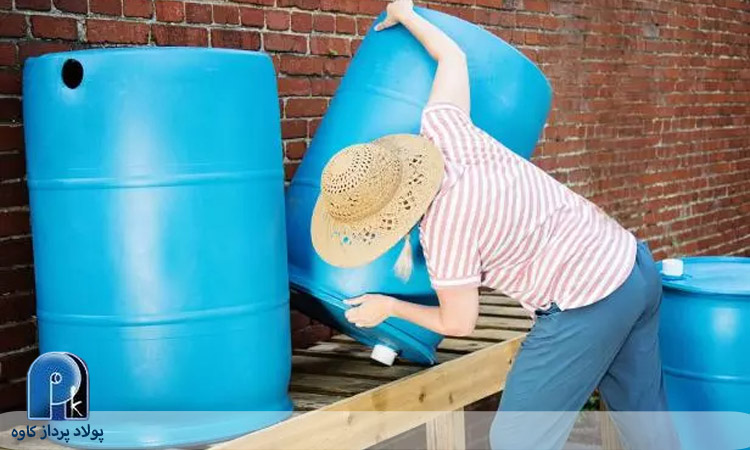نگهداری بشکه پلاستیکی