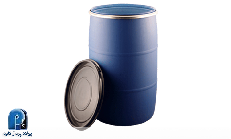 بشکه پلاستیکی دهانه باز 