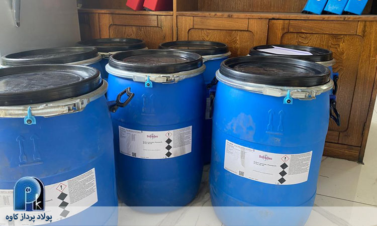 ضدعفونی و پاکسازی بشکه های صنعتی